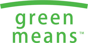 Logotipo green means