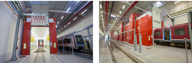 GEINSA: Instalaciones para tratamiento y pintado de vagones de ferrocarril
