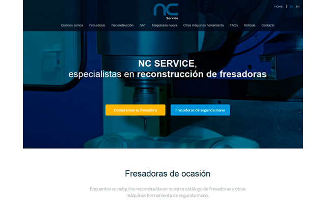 NC Service publica su nueva página web