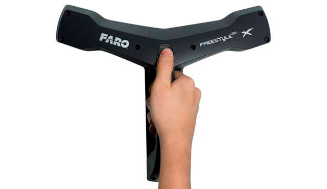 FARO® lanza Freestyle3D X, el nuevo escáner portátil 3D con mayor precisión