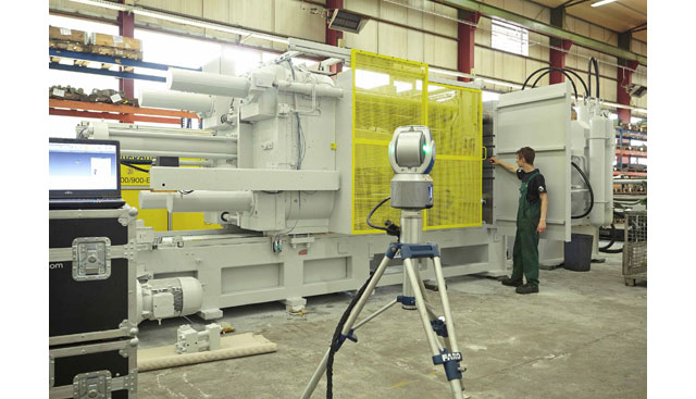 El FARO Laser Tracker hace posible la medición de equipos de grandes dimensiones con total precisión en Druckguss Service Deutschland GmbH (DSD)