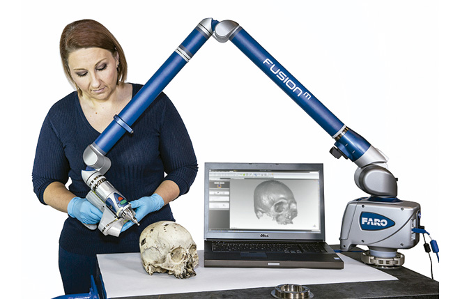 FARO lanza el ScanArm de alta resolución para aplicaciones de antropología forense y laboratorio de criminalística