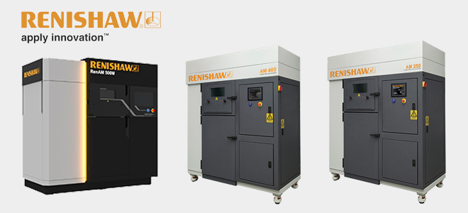 RENISHAW: Sistemas de fabricación aditiva de metales (Impresión 3D)