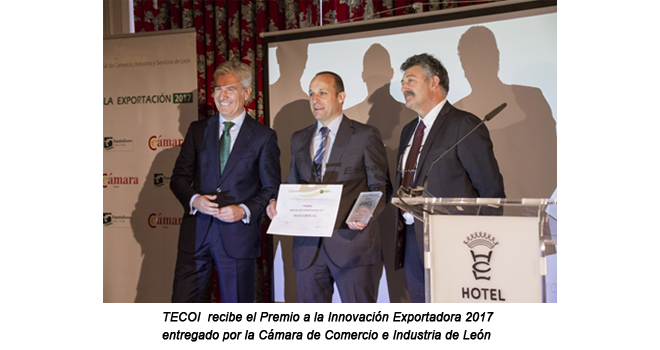 TECOI Premio a la Innovación Exportadora 2017