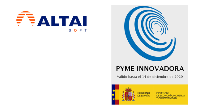 ALTAI Soft reconocida como Pyme Innovadora