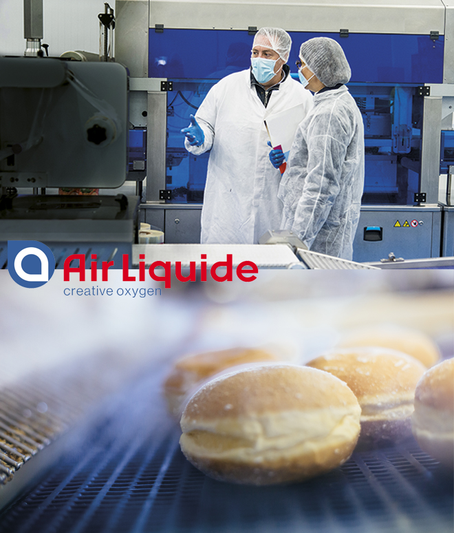 AIR LIQUIDE firma varios contratos con la industria alimentaria en Francia, Italia y España