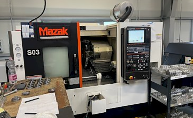 GINDUMAC GmbH: Mazak QTN200-MSY V6 (2015)
