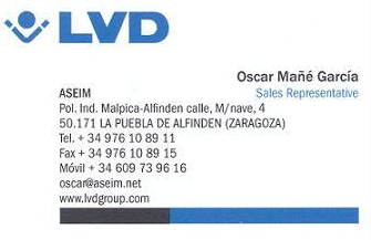 Pie de firma Oscar Mañe