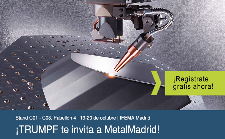 TRUMPF te invita a MetalMadrid