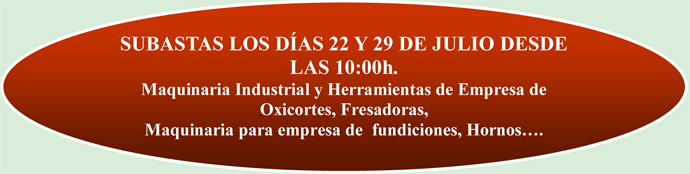 Fechas subastas