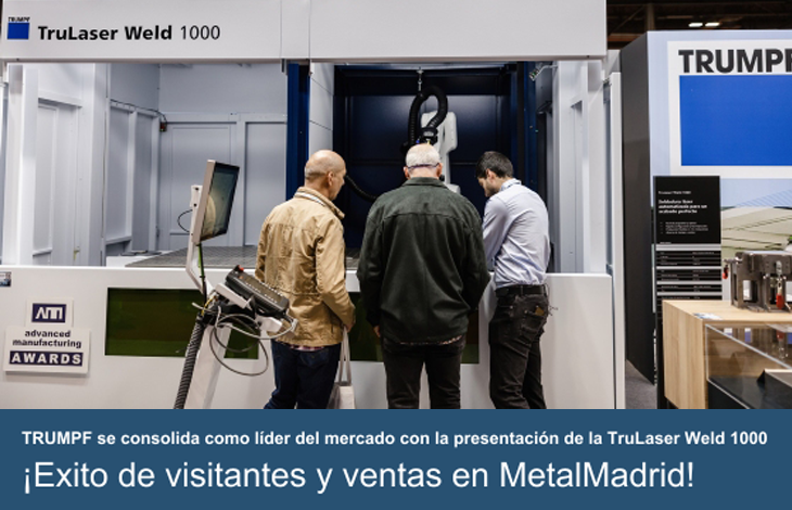 Gran exito de TRUMPF en MetalMadrid