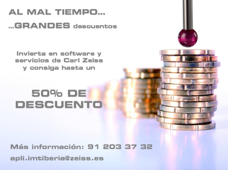 Imagen Promocion Carl Zeiss: Al Mal Tiempo Grandes Descuentos