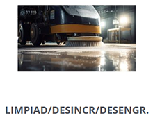 LIMPIAD/DESINCR/DESENGR.
