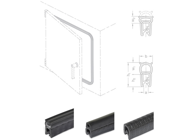 Nueva gama de perfiles de protección con y sin función de sellado GN 2180 GN 2182 y GN 2184