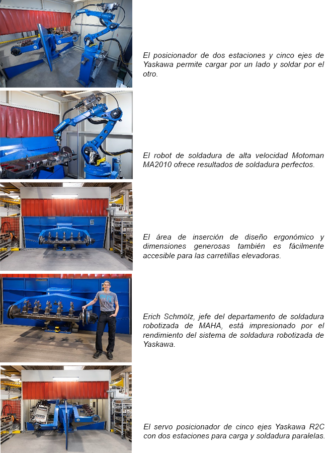 YASKAWA Ibérica: Soldadura totalmente automatizada de lotes pequeños