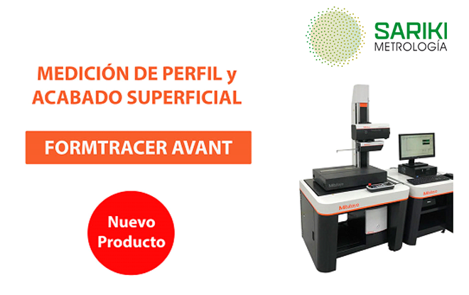 SARIKI presenta la nueva serie Formtracer Avant de Mitutoyo