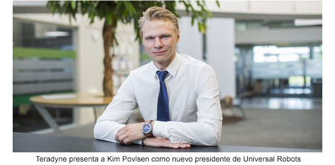 Kim Povlsen nuevo presidente de Universal Robots
