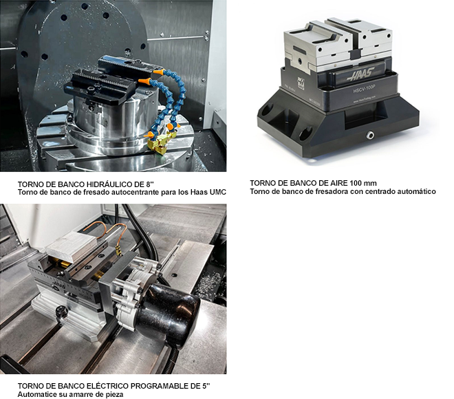 HAAS: Automatice su amarre de pieza HAAS: Automatice su amarre de pieza