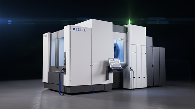 HELLER IBÉRICA MACHINE TOOLS: nuevo centro de mecanizado F6000. 