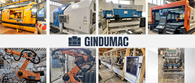 GINDUMAC: Máquinas Herramienta usadas, Máquinas para chapa y plástico y Máquinas para trabajo de la madera