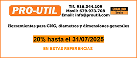 PRO-UTIL: Descuento del 20%, hasta el 31 de julio