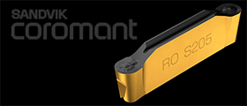 SANDVIK: La geometría de perfilado de alta precisión -RO ahora disponible en CoroCut® 2