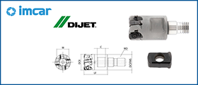 IMCAR | MXG 07 de DIJET: la herramienta MINI de alto avance que redefine el mecanizado en pequeño diámetro
