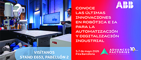 ABB ROBOTICS presenta en Advanced Factories 2026 sus últimas  soluciones para impulsar la fábrica inteligente del futuro