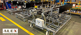 Ruedas Alex impulsa la eficiencia logística en automoción con una nueva solución de transporte