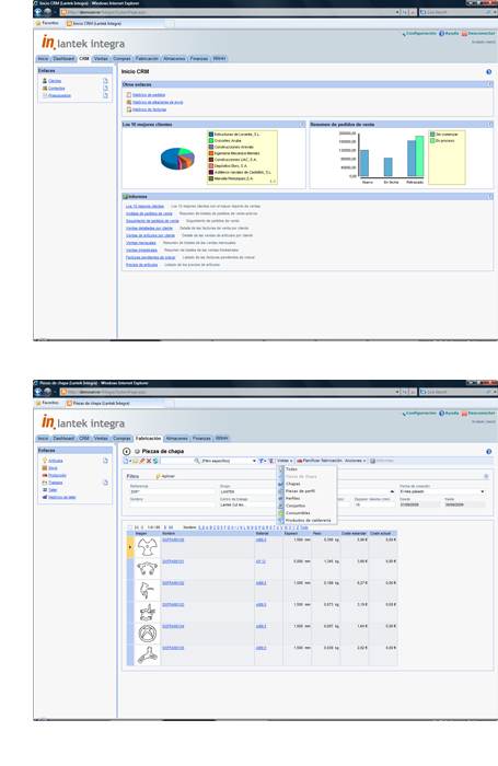 Lantek presenta su nuevo ERP basado en Web, Lantek Integra