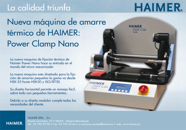 Nueva Máquina de Amarre Térmico de HAIMER: Power Clamp Nano