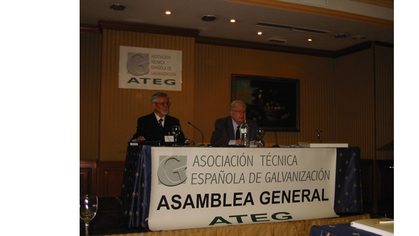 La Asociación Técnica Española de Galvanización (ATEG) celebró el pasado 27 d enero su XLVI Asamblea General de Miembros