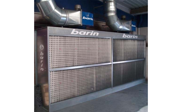 BARIN: Instalación de una cabina de Pintura en seco