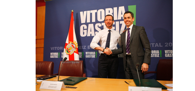 RUUKKI firma el convenio de patrocinio de Vitoria Green Capital 2012