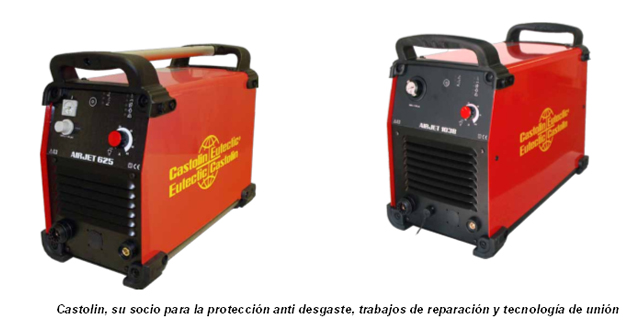 AirJet 625 /1038 nuevos equipos inverter de soldadura Castolin