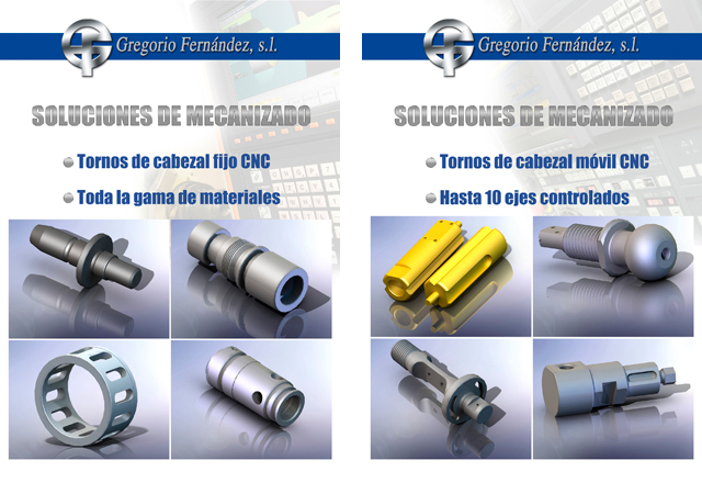 GREGORIO FERNANDEZ,SL: Soluciones de Mecanizado