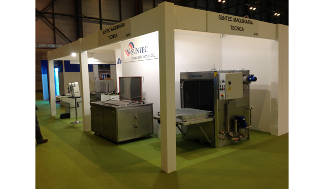 Suntec Maquinaria Técnica en Motortec Automechanica 2013