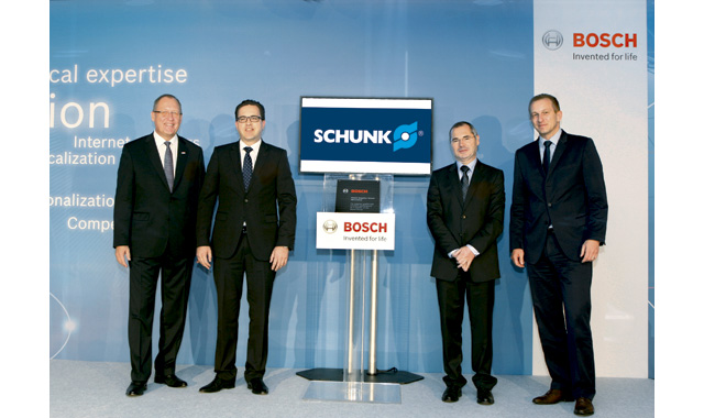 BOSCH distingue a SCHUNK con el „Global Supplier Award“