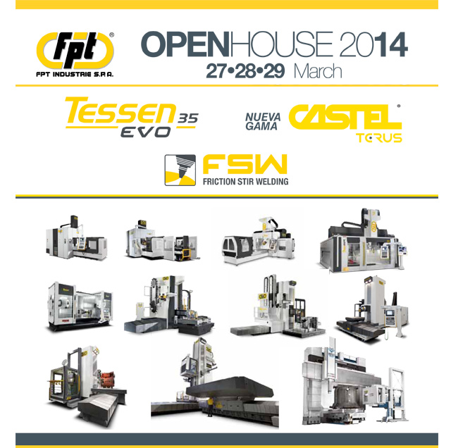 JUAN MARTIN: OPEN HOUSE FPT - SANTA MARIA DI SALA (ITALIA) - 27, 28, 29 Marzo 2014