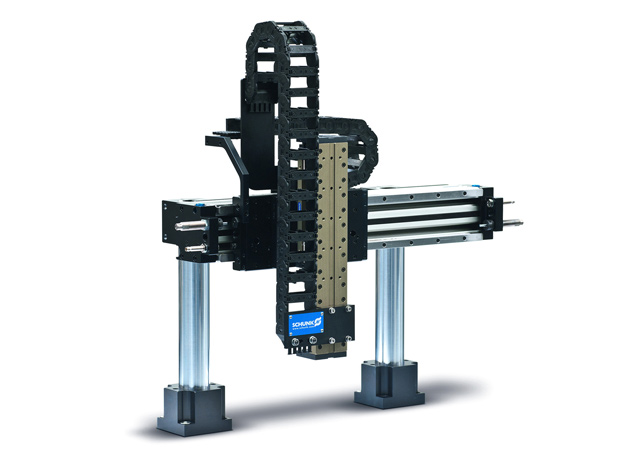 Reducción de costes de hasta un 50% con los sistemas de ejes y pórticos de SCHUNK