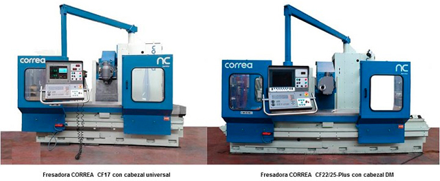 NC Service finaliza la reconstrucción de dos fresadoras CORREA de bancada fija