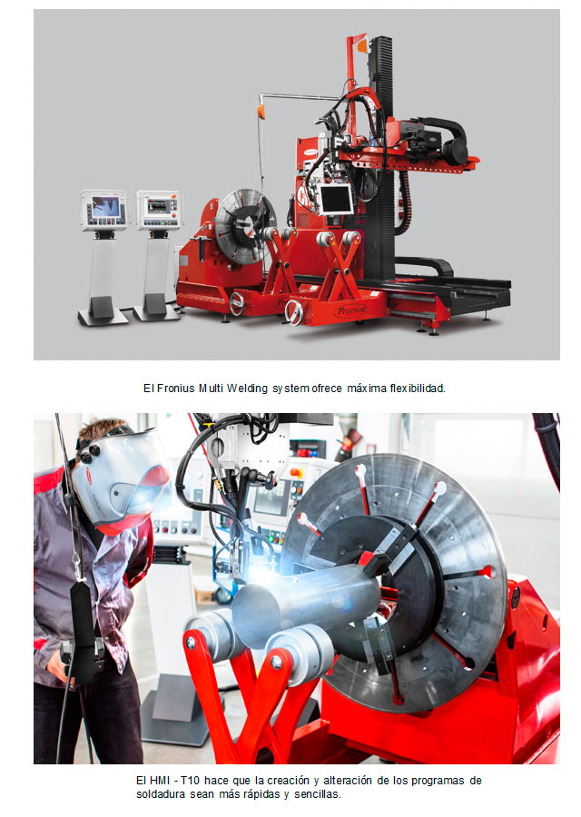 Fronius gana un concurso de licitación pública con una máquina Multi Welding