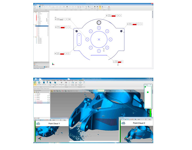 El software de medición 3D de FARO, una solución a medida para aplicaciones de medición táctil