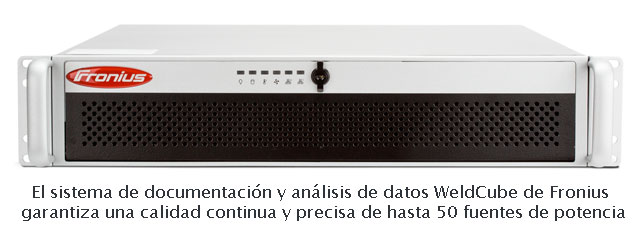 Fronius presenta WeldCube, el nuevo sistema de documentación y análisis de datos