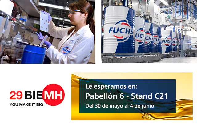 FUCHS presenta sus últimas tecnologías de lubricación en BIEMH 2016