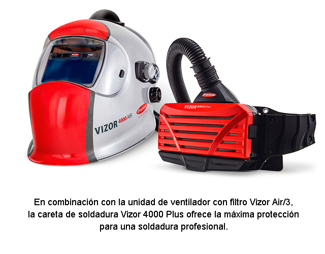 Careta de soldadura automática Vizor 4000 Plus