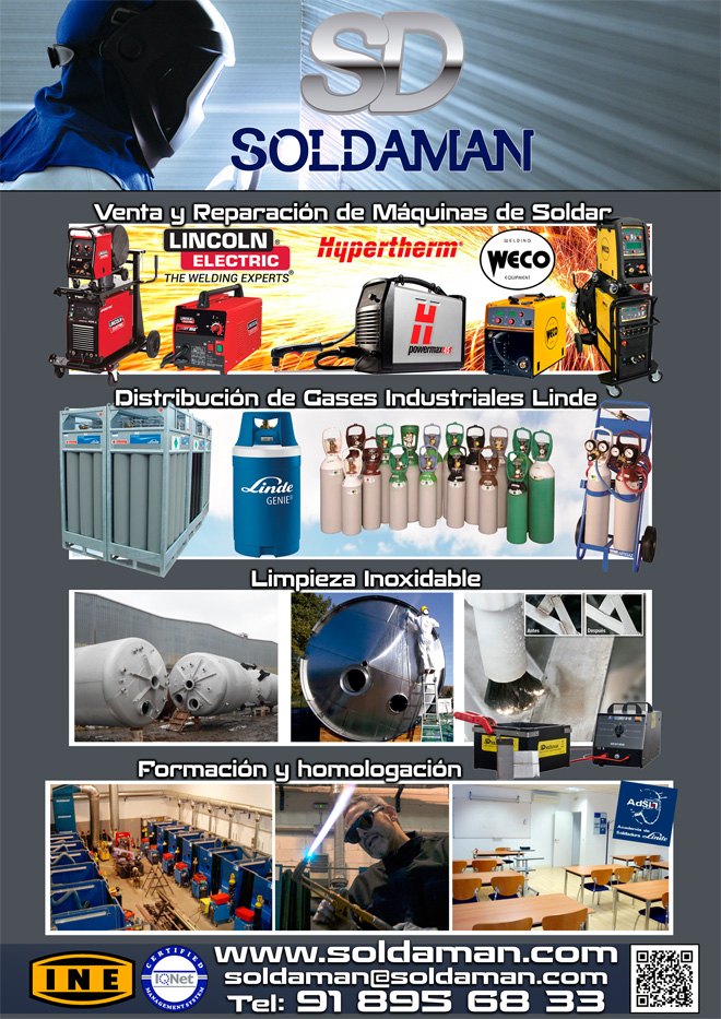 SOLDAMAN: Maquinaria y Productos para soldadura