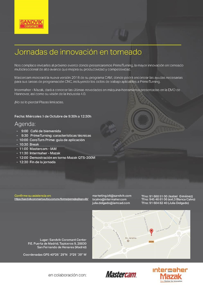 SANDVIK COROMANT: Jornadas de innovación en torneado