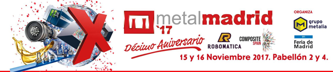 PROGRAMA DE JORNADAS EN METALMADRID´17