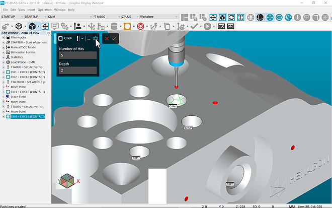 HEXAGON Manufacturing Intelligence presenta PC-DMIS 2018 R1